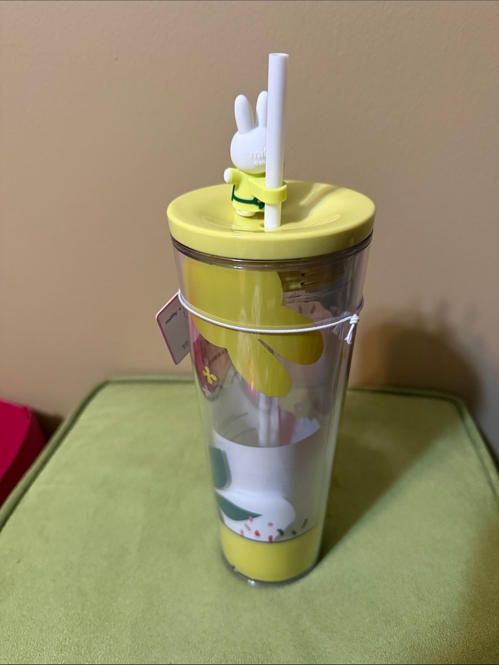 Miffy + Starbucks Cold Tumbler With Miffy Straw Charm - Picture 2 of 9